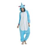 Pijama Chico Unicornio Celeste Mmk 17727