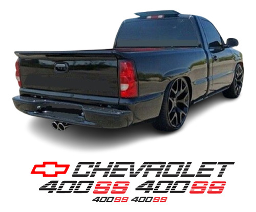 Kit Sticker Chevrolet 400 Ss M3 Caja California Envio Gratis