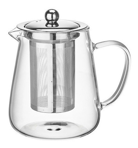 Chaleira C/ Infusor Vidro Borossilicato/inox 750ml-hauskraft