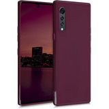 Funda  Para LG Velvet Bordo