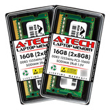 A-tech Kit De 16 Gb (2 X 8 Gb) Ram Para Portátiles Dell La.