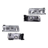 2) Faros Delanteros Depo Tsuru Nissan 1992-1993