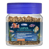 Snack Larva D/ Mosca Soldado P/ Peces Cíclidos 30g Lomas