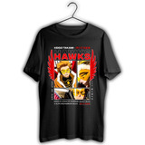 Camiseta Basica Unissex Hawks Keigo Tamaki Boku No Hero Asas