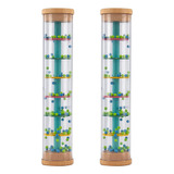 Instrumento Musical Rain Stick Shaker Toys Rain Speaker, 2 U