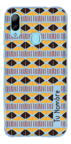 Funda Para Zte Étnico Tribal Abstracto Nombre