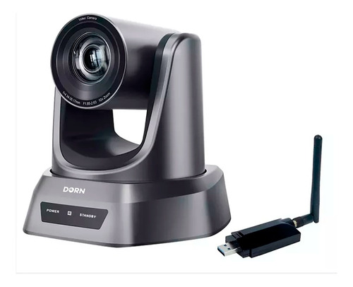 Câmera Webcam Dorn Xw Full Hd 20x Zoom Obs Live Skype Wi-fi