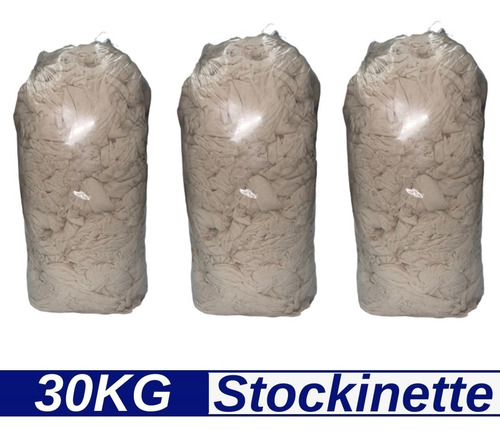 Trapo Limpieza Industrial - Stockinette 100% Algodón 30 Kg