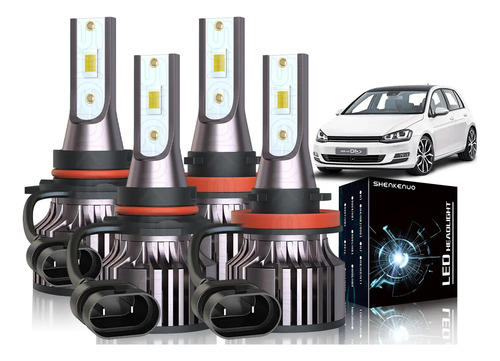 20000lm,- Kit De Faros Led Para Chevrolet Sonic 2012 To 2019