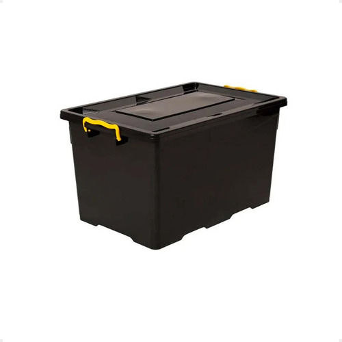 Caja Organizadora Plástica Grande C/ruedas X3 75l 62x40x40