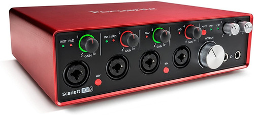 Interface De Audio Focusrite Scarlett 18i8 2g Usb Promocion!