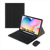 Capa Com Teclado E Mouse Para Galaxy Tab S6 Lite