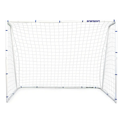 Portería de Fútbol Acero Con Red Enersport 2121 177x244x106 cm Desmontable | Meses sin interés