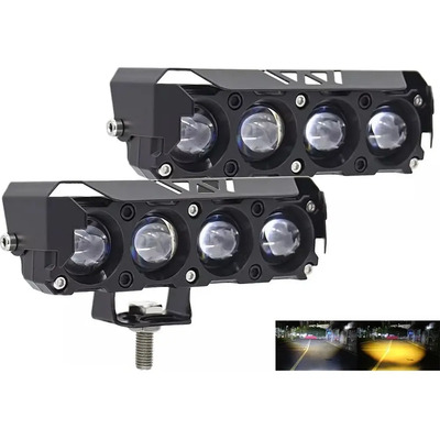 Par Luces Led Auxiliares Faros Para Motos Auto Impermeable | MercadoLibre