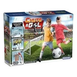 Brinquedo Chute A Gol Infantil 2 Traves 1 Bola + Acessorios