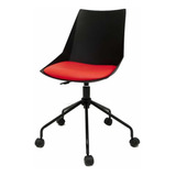 Silla Eames Tulip Oficina Pc Ruedas Giratoria Regulable