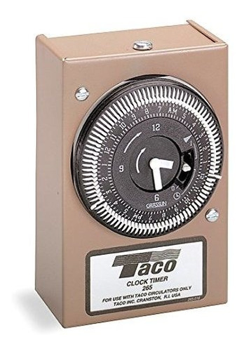 Temporizador - Taco 265-1 Temporizador Analógico Con Cubiert