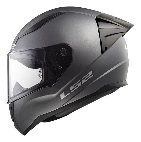 Casco Cerrado Moto Ls2 Rapid Ii Alerón Deportivo Ece 2206 