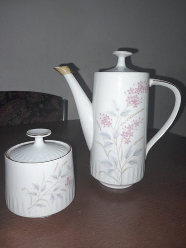  Tetera Y Azucarera De Porcelana Tsuji