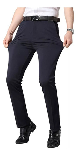 Pantalones De Seda De Hielo Para Hombre, Antiarrugas 1 Pcs