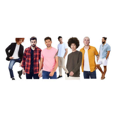 Hombre Ropa 10 Pzs Mayoreo Americana Europea Marca Moda Multicolor