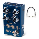 Pedal De Efecto Joyo Revolution Aquarius R-07  Azul