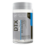 Detox Factor Probióticos & Prebióticos 60 (wellness Factor) Sabor No Aplica