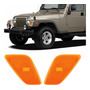 Upparts Luz Marcador Lateral Para Jeep Wrangler Tj Delantero Jeep Wrangler