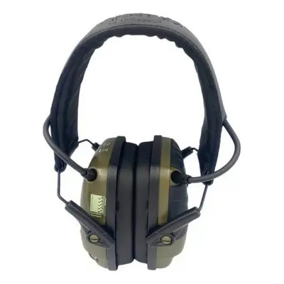 Difusor De Tiro Electrónico Táctico Antirruido Impact Sport, Color Verde
