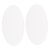 Adhesivo De Pared Vanity Silver Mirror Para Maquillaje, 2 Un