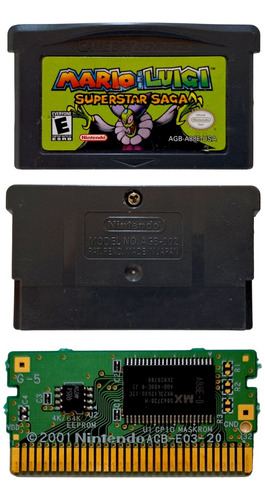 Mario And Luigi Superstar Saga Game Boy Advance 