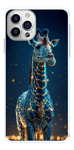 Capinha Girafa Escuro Noite Capa De Celular