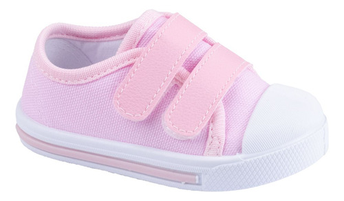 Tênis Infantil Menina Princesinha Rosa Casual Antiderrapante