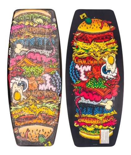 Zonazero Liquid Force Tabla Hybrida Para Wakeskate Tao