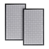 Indoor Entry Door Mat 2 Pcs Non Slip Entry Rug Back Yar...