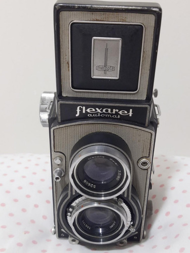 Câmera Fotográfica Antiga Flexaret Automat Meopta Decoração