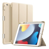 Jetech Funda P/ iPad De 10,2 PuLG (9na 8va 7ma Gen) Oro Rosa