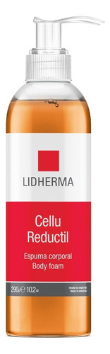 Cellu Reductil Lidherma Espuma Baño Reductora Anticelulitis Tipo De Envase Con Bomba Fragancia Si Tipos De Piel Todo Tipo