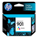 Cartucho De Tinta Hp 901 Cor Tricolor Do 13 Ml