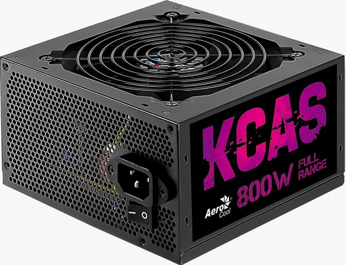 Fonte Pc Gamer Aerocool Kcas 800w 80plus Atx Pfc Ativo