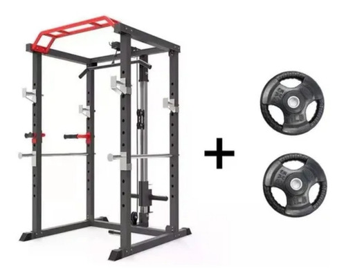 Power Rack Sentadillas Dominadas Pull Ups Gym Entrenamiento