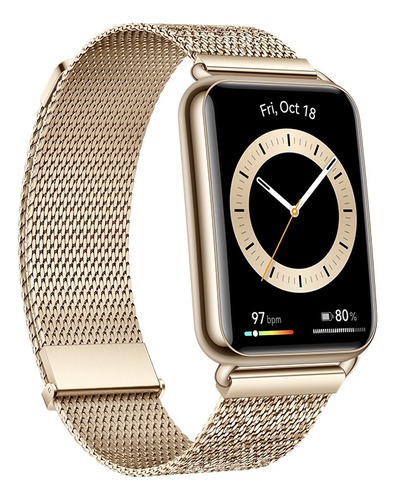 Huawei Watch Fit 2, Smartwatch, Edición Elegante,oro