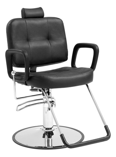 Silla Asiento Para Barberia Peluqueria Reclinable 40x21in