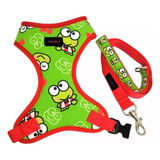 Pechera Para Perro O Gato Keroppi Talla S Obsequio Correa