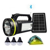 Kit Solar De Camping / Radio / Bluetooth /f260
