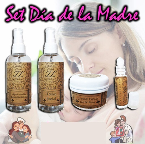 Día De La Madre: Set Natural De Cuidado Y Belleza Facial