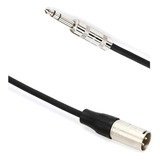 Cable Xlr A Plug Trs 6.3 Balanceado De 10 Metros