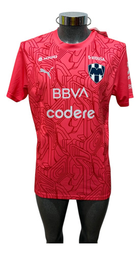 Jersey Entreno Pre-match Original Puma Rayados Monterrey