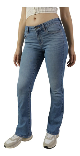 Pantalón Jean Kick Boot Light Wash American Eagle Mujer | Meses sin interés