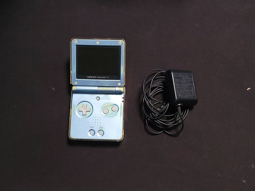 Game Boy Advance Sp Gba 2 Luz 101 Azul